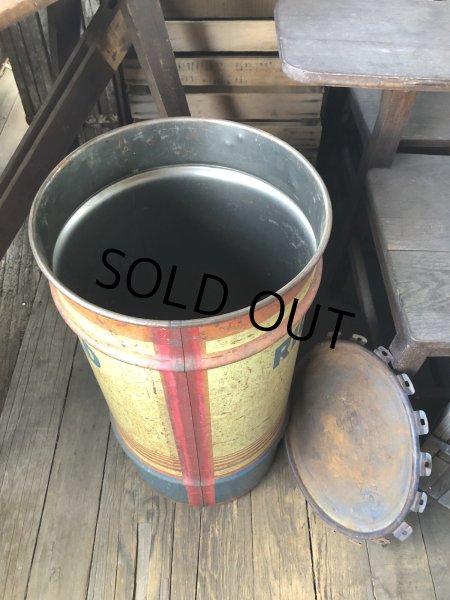 画像5: Vintage RICHFIELD Oil 115lb Drum Can (R709) (5)