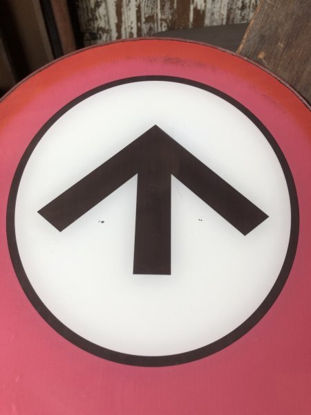 画像2: USA Wendy's Restaurant Drive Thru Exit Sign (R712) (2)