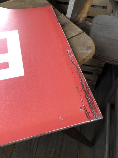 画像10: USA Wendy's Restaurant Drive Thru Exit Sign (R712) (10)