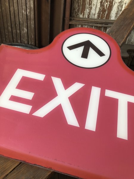 画像6: USA Wendy's Restaurant Drive Thru Exit Sign (R712) (6)