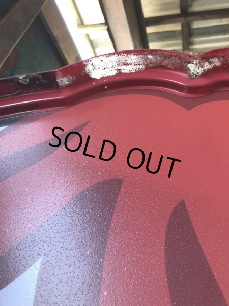 画像11: U.S.A Wendy's Restaurant Wendy Logo Huge Sign 106x115cm (R714) (11)