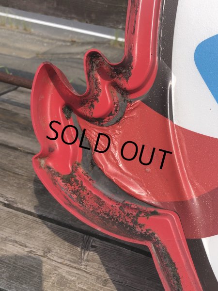 画像13: U.S.A Wendy's Restaurant Wendy Logo Huge Sign 106x115cm (R714) (13)