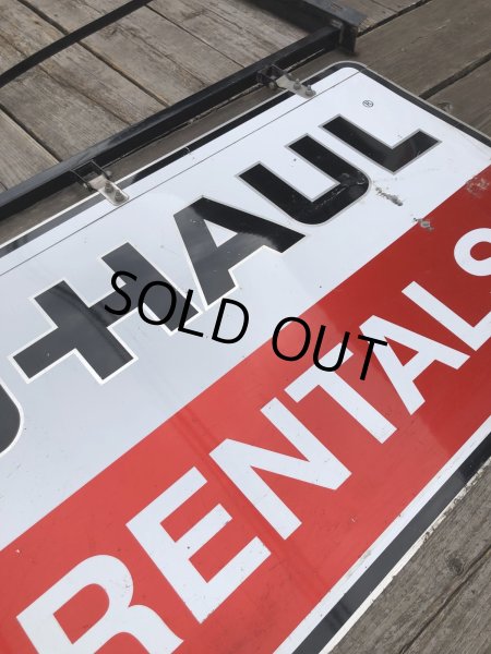 画像16: U-HAUL RENTALS Double Sided Store Display Sign w/Bracket Hanger (R715) (16)