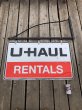 画像20: U-HAUL RENTALS Double Sided Store Display Sign w/Bracket Hanger (R715) (20)