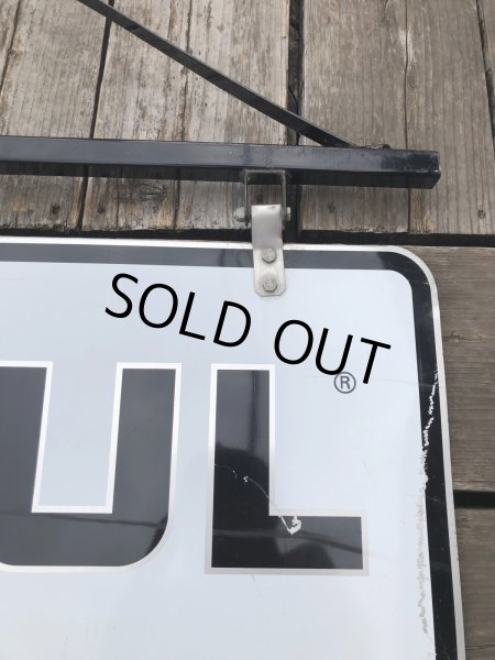 画像4: U-HAUL RENTALS Double Sided Store Display Sign w/Bracket Hanger (R715) (4)