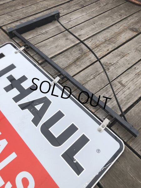 画像8: U-HAUL RENTALS Double Sided Store Display Sign w/Bracket Hanger (R715) (8)