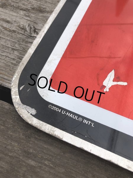 画像5: U-HAUL RENTALS Double Sided Store Display Sign w/Bracket Hanger (R715) (5)