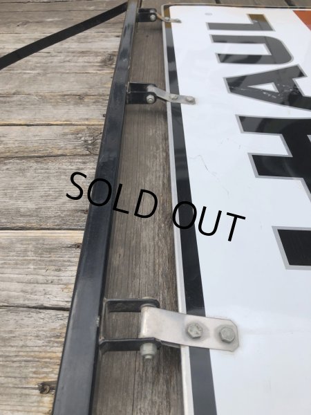 画像9: U-HAUL RENTALS Double Sided Store Display Sign w/Bracket Hanger (R715) (9)