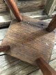 画像11: Antique Wooden BAR Stool (R716) (11)