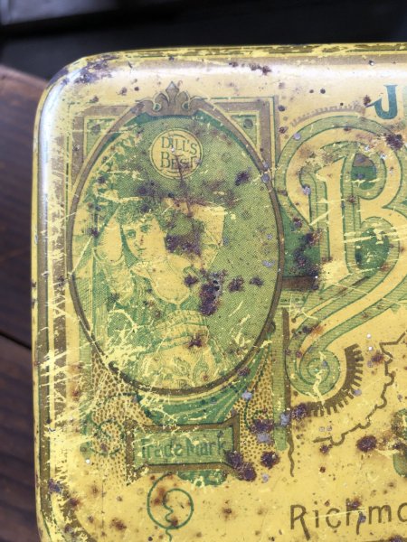 画像6: Vintage Advertising Cigarette Smoking Tobacco Tin Can J.G. DILL'S BEST CUT PLUG. (R719) (6)