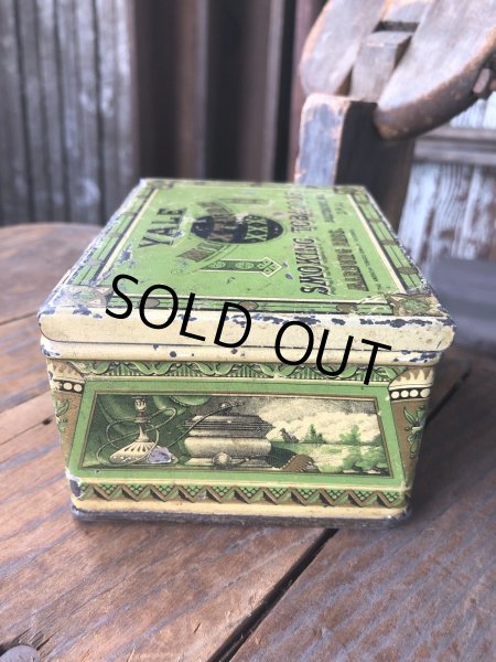 画像5: Vintage Advertising Cigarette Smoking Tobacco Tin Can YALE  (R721) (5)
