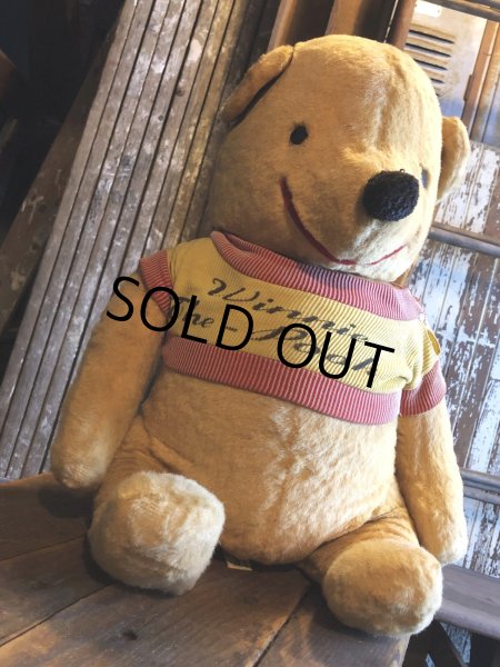 画像8: 60s Vintage Gund J Swedlin Walt Disney Winnie the Pooh Plush Doll (R724) (8)