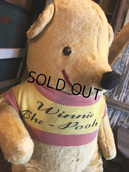 画像3: 60s Vintage Gund J Swedlin Walt Disney Winnie the Pooh Plush Doll (R724) (3)