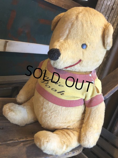 画像7: 60s Vintage Gund J Swedlin Walt Disney Winnie the Pooh Plush Doll (R724) (7)