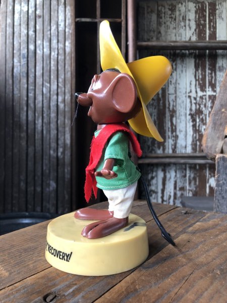 画像2: 70s Vintage R.Dakin Goofy Grams Figure Looney Tunes Speedy Gonzales (R730)  (2)