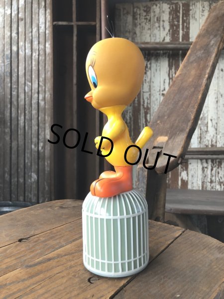 画像2: 70s Vintage R.Dakin W/Bank Figure Looney Tunes Tweety (R727)  (2)