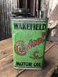 画像5: 20s Antique WAKEFIELD Castrol Motor Oil Can (R751) (5)