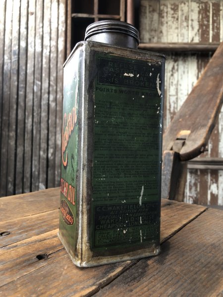 画像6: 20s Antique WAKEFIELD Castrol Gear Oil Can (R752) (6)