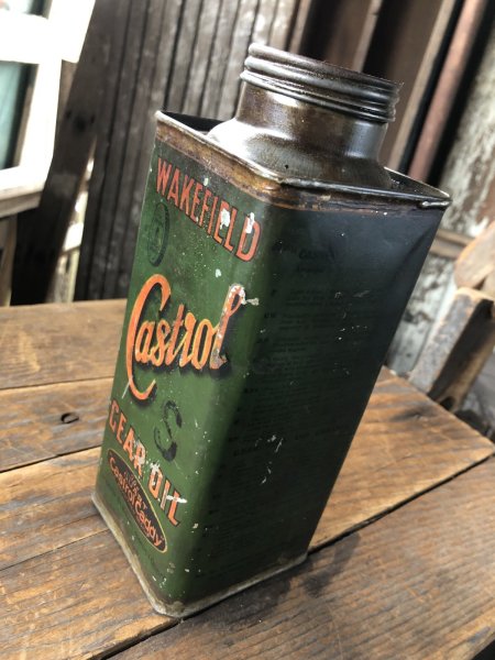 画像3: 20s Antique WAKEFIELD Castrol Gear Oil Can (R752) (3)