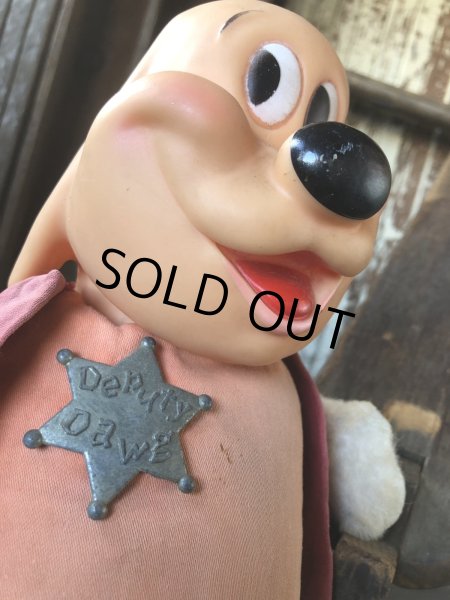 画像8: 60s Vintage IDEAL Terry Toons Deputy Dawg Rubber Face Doll (R764)  (8)