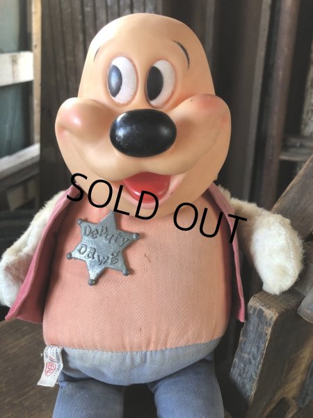 画像7: 60s Vintage IDEAL Terry Toons Deputy Dawg Rubber Face Doll (R764)  (7)