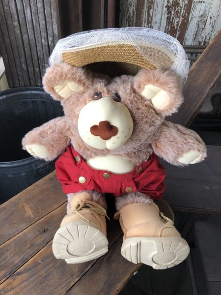 画像3: 80s Vintage Boone Furskin Bear Plush Doll Coleco (R770)  (3)
