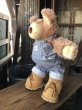 画像2: 80s Vintage Dudley Furskin Bear Plush Doll Coleco (R771)  (2)