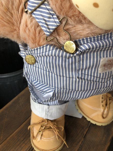 画像13: 80s Vintage Dudley Furskin Bear Plush Doll Coleco (R771)  (13)