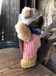 画像4: 80s Vintage Dudley Furskin Bear Mini Plush Doll Wendy's (R765)  (4)