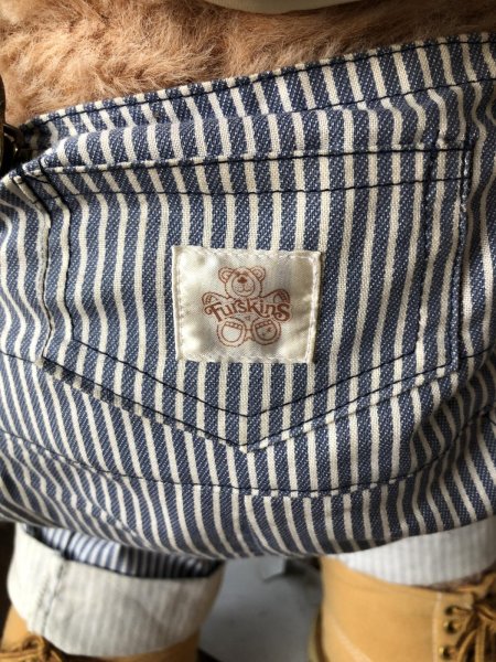 画像14: 80s Vintage Dudley Furskin Bear Plush Doll Coleco (R771)  (14)