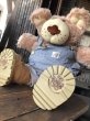 画像10: 80s Vintage Dudley Furskin Bear Plush Doll Coleco (R771)  (10)