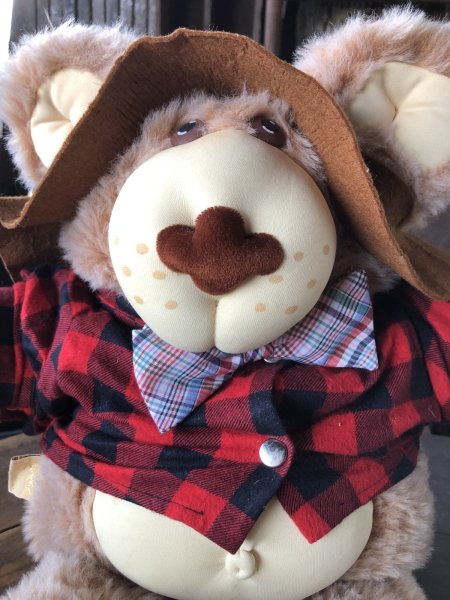 画像13: 80s Vintage Farrell Furskin Bear Plush Doll Coleco (R770)  (13)