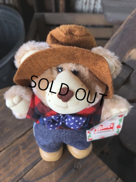 画像7: 80s Vintage Farrell Furskin Bear Mini Plush Doll Wendy's (R767)  (7)