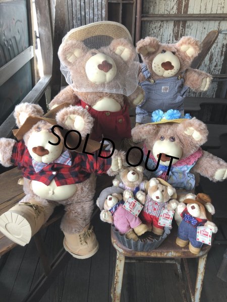 画像7: 80s Vintage Hattie Furskin Bear Mini Plush Doll Wendy's (R768)  (7)