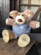 画像5: 80s Vintage Dudley Furskin Bear Plush Doll Coleco (R771)  (5)