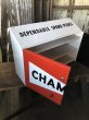 画像9: Vintage CHAMPION SPARK PLUG Service Station Advertising Metal Parts Cabinet (R772) (9)