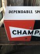画像10: Vintage CHAMPION SPARK PLUG Service Station Advertising Metal Parts Cabinet (R772) (10)