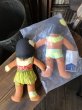 画像2: 70s Vintage Advertising C&H Sugar Kids Hawaiian Rag Dolls SET (R773) (2)