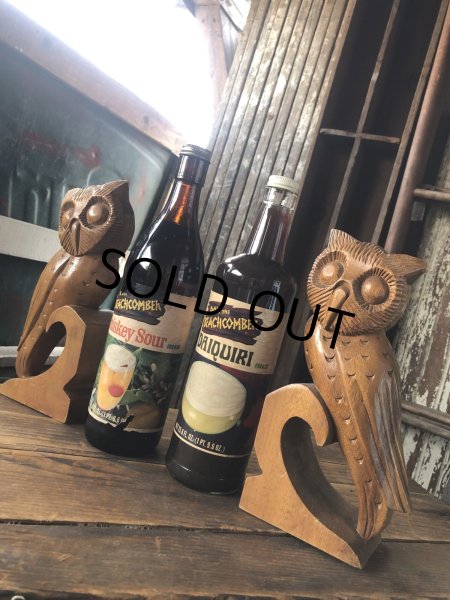 画像12: Vintage Alii Woods Genuine Monkey Pod Owl Bookend (R780)  (12)