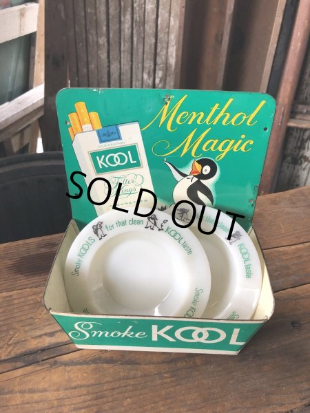 画像11: 50s Vintage KOOL Cigarettes Advertising Willie the Penguin Match Book Holder (R784) (11)