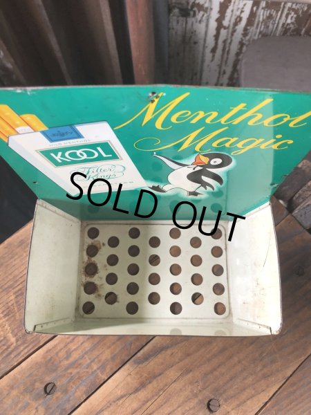 画像6: 50s Vintage KOOL Cigarettes Advertising Willie the Penguin Match Book Holder (R784) (6)