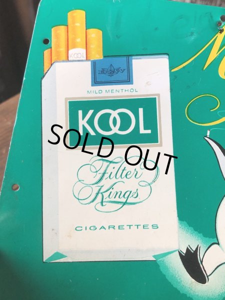 画像7: 50s Vintage KOOL Cigarettes Advertising Willie the Penguin Match Book Holder (R784) (7)