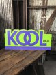 画像1: Vintage KOOL Cigarettes Advertising Card Boad Sign (R783) (1)