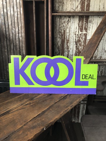 画像1: Vintage KOOL Cigarettes Advertising Card Boad Sign (R783) (1)