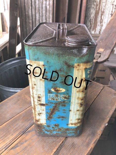 画像5: Vintage Oil Can Ford Hydraulic Oil 2GL (R789) (5)