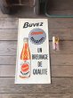 画像15: 60s Vintage Orange Miami soda Advertising Embossed Store Sign (R793) (15)