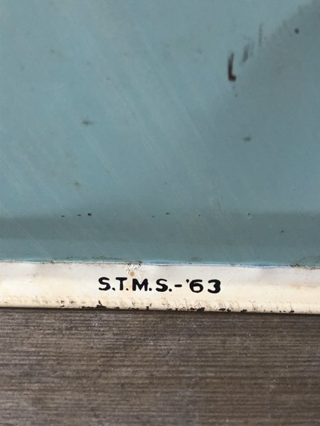 画像10: 60s Vintage Orange Miami soda Advertising Embossed Store Sign (R793) (10)