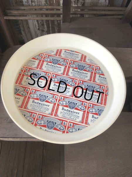 画像1: Vintage Budweiser Beer Plastic Tray (R791) (1)