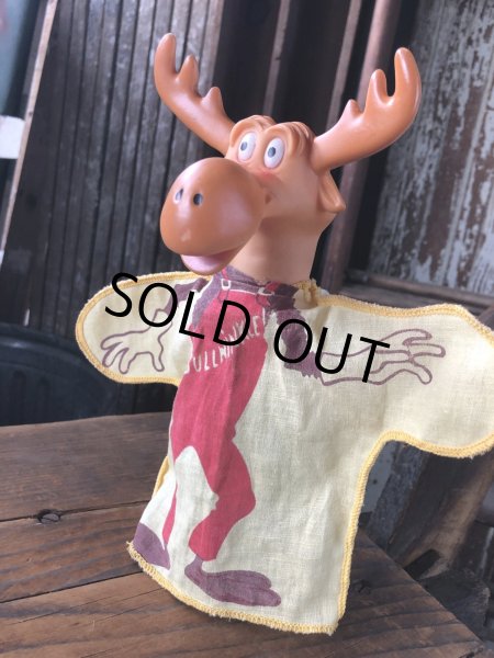 画像2: 60s Vintage Terry Toons Bullwinkle Hand Puppet (R788) (2)