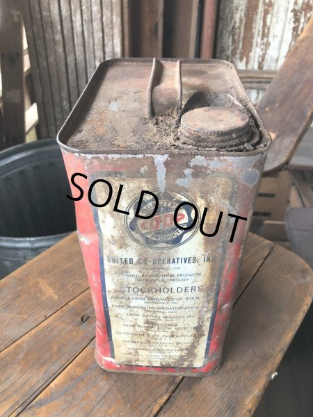 画像3: Vintage Oil Can CO-OP Bureau-Penn Motor Oil 2GL (R790) (3)